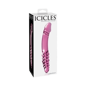9 inch Dildo by Pipedream in Light Pink shown for use by Her or Him