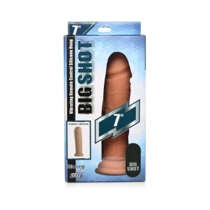 7 inch Dildo by Curve Novelties in Vanilla Ivory Beige shown for use by Her or Him