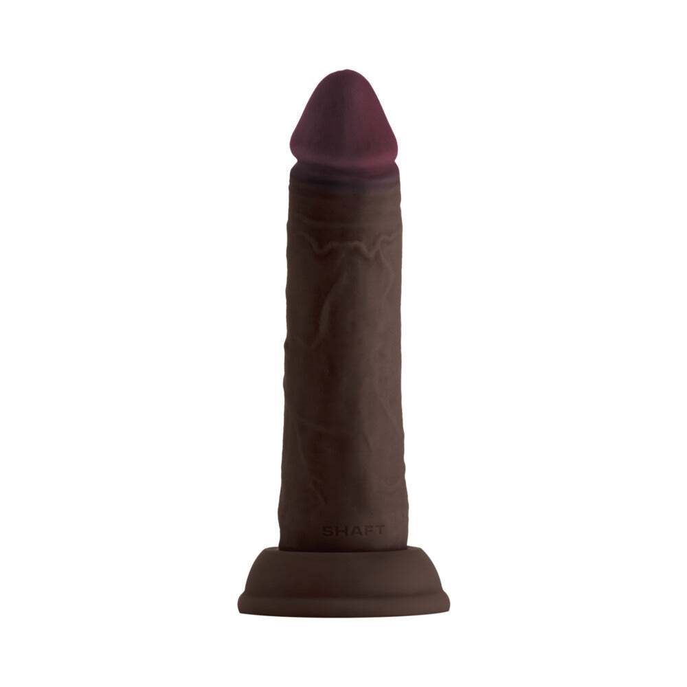6.5 inch Dildo from Shaft in Dark Brown designed for anal sex with Her or Him