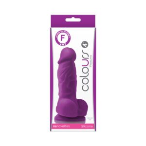 4 inch Dildo NS Novelties Purple Colours Pleasures
