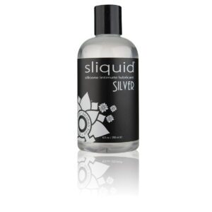 8.5 oz Silicone Lube Sliquid Silver