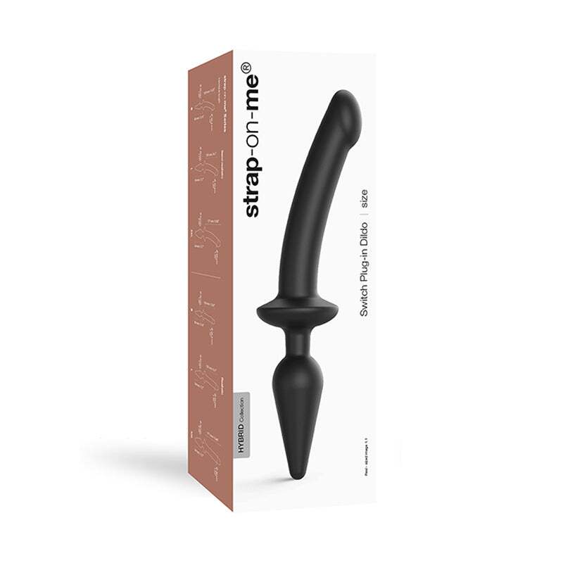 Dildo by Lovely Planet in Black shown for use by Her or Him