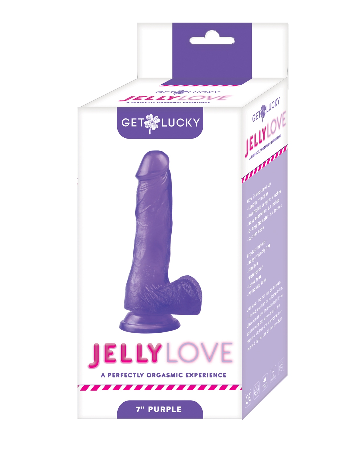 Shop Get Lucky 7" Jelly Series Jelly Love - Purple online