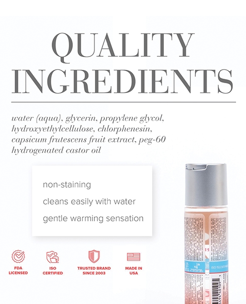 Order JO H2O Anal - Warming Lubricant 2 oz online