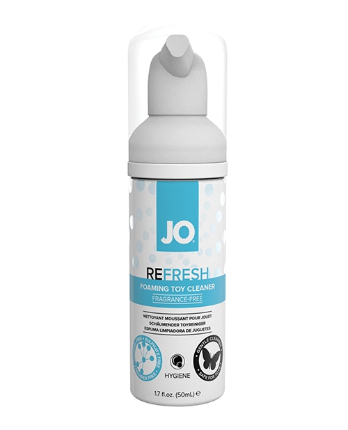 Shop jo refresh foaming toy cleaner - fragrance free hygiene 1. 7 oz online