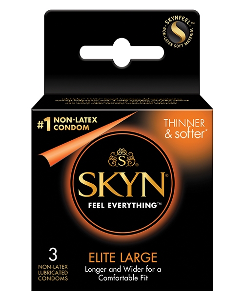 Shop lifestyles skyn elite large condoms - box of 3 online