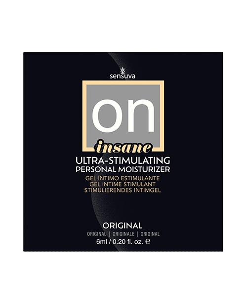 Shop ON Insane Ultra Original Stimulating Personal Moisturizer - 6 ml Single Use Packet online