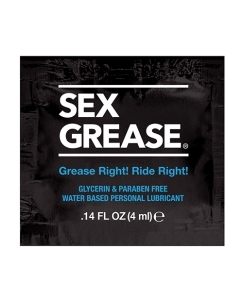 Shop sex grease water based - 4 ml foil online