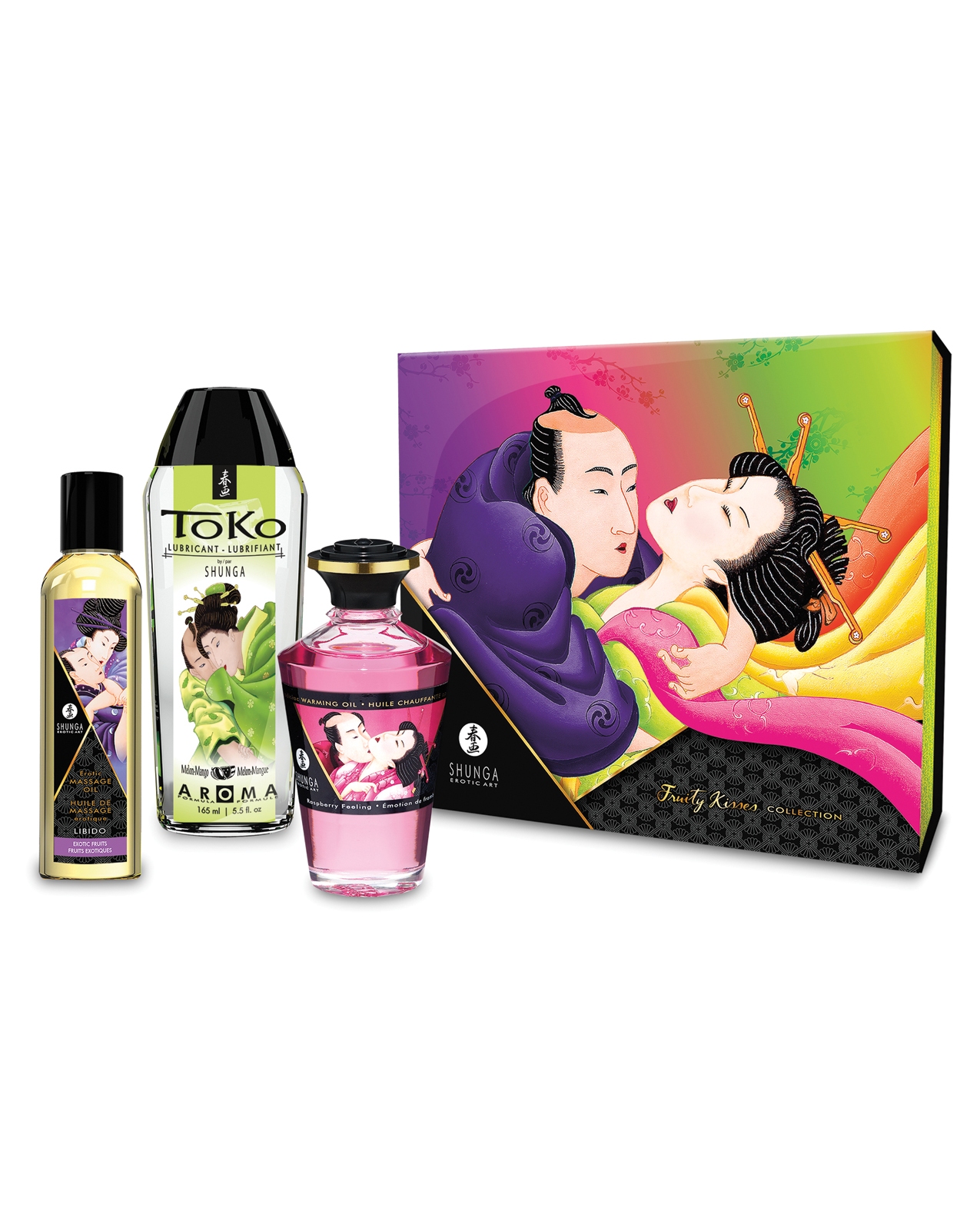 Shop shunga fruity kisses collection kit online