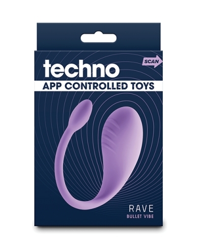 Shop techno rave app controlled kegel vibrator - purple online