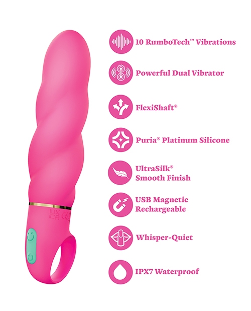 Shop Aria - Amazing AF 2.0 - Rechargeable Vibe - Fuchsia