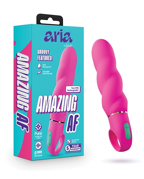 Shop Aria - Amazing AF 2.0 - Rechargeable Vibe - Fuchsia online