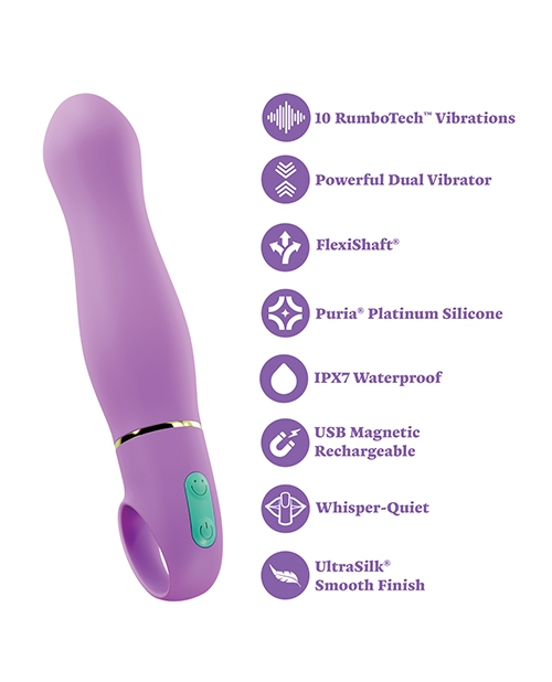 Shop Aria - Exciting AF 2.0 - Rechargeable Vibe - Indigo