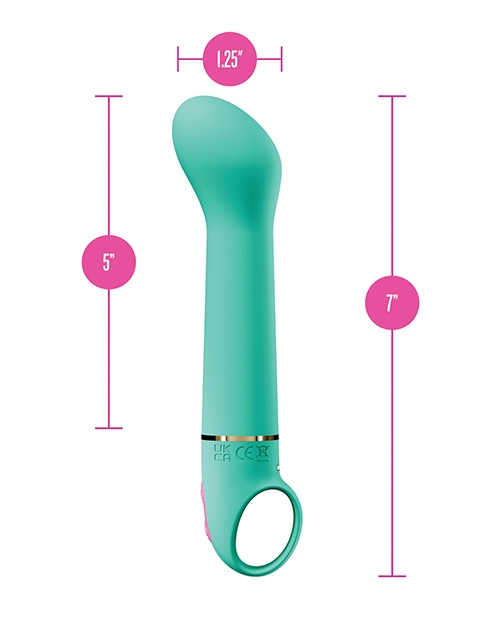 Buy Aria Aria - Flirty AF 2.0 - Rechargeable Vibe - Teal