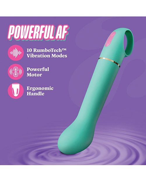 Buy Aria - Flirty AF 2.0 - Rechargeable Vibe - Teal