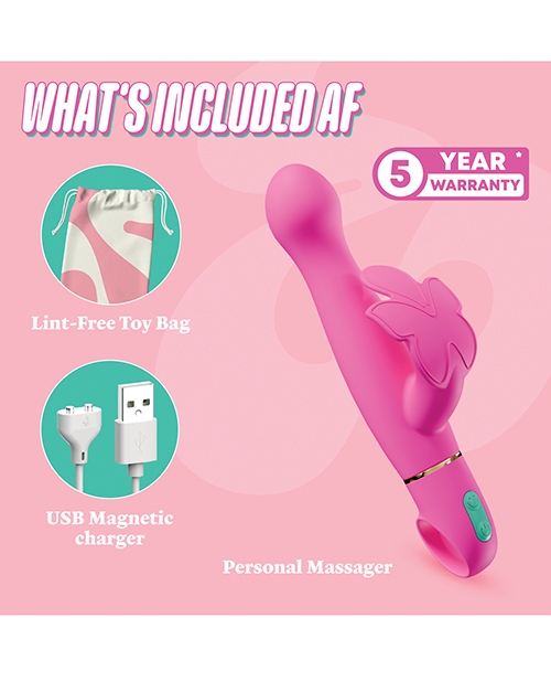 Buy Aria - Naughty AF 2.0 - Rechargeable Vibe - Plum