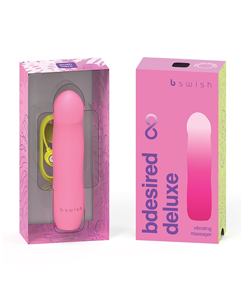 Buy Bdesired Infinite Deluxe Flamingo Vibrator - Pink at HerVibrators.com