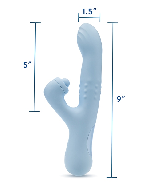 Buy Blush Novelties Blush Devin G-Spot Vibrator - Blue