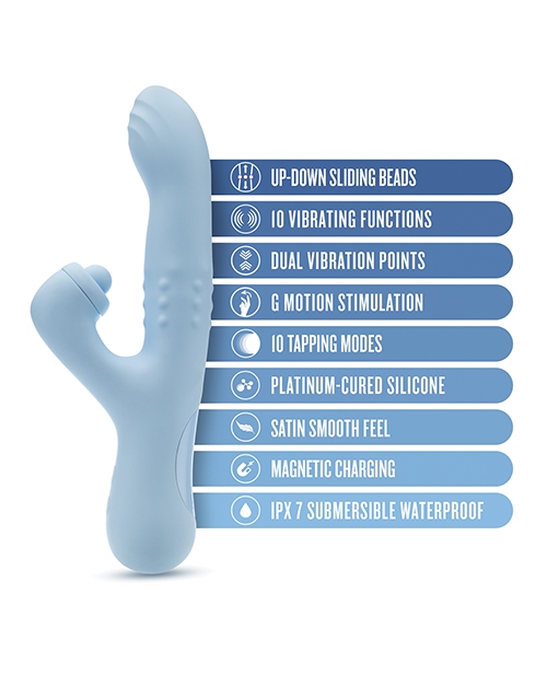 Shop Blush Devin G-Spot Vibrator - Blue