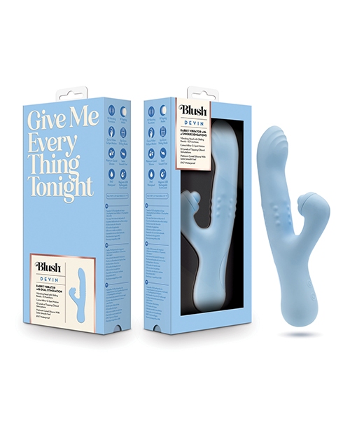 Shop Blush Devin G-Spot Vibrator - Blue online