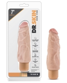 Shop Blush Dr. Skin Vibe 7" Dong #9 - Beige online