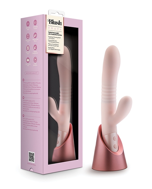 Shop Blush Fraya Rabbit Rechargeable Vibrator - Pink online