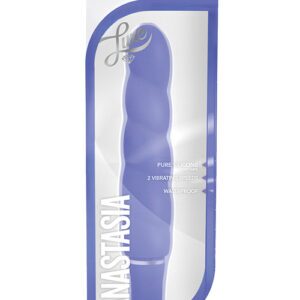 Shop Blush Luxe Anastasia Silicone Vibrator - Periwinkle online
