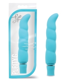 Shop Blush Luxe Purity G Silicone Vibrator - Aqua online