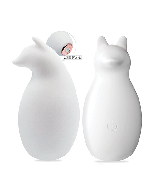 Order Buzzy Buddy Sexy Like a Fox Vibe - White online