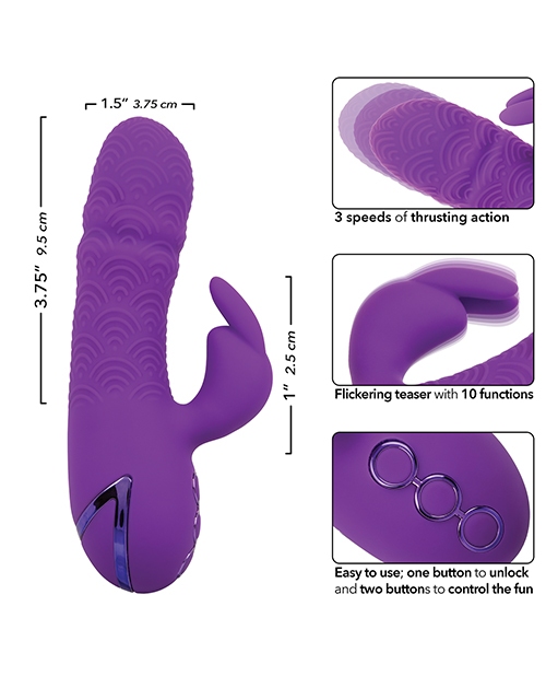 Buy California Dreaming California Dreaming Manhattan Beach Marvel Dual Stimulation Vibe - Purple
