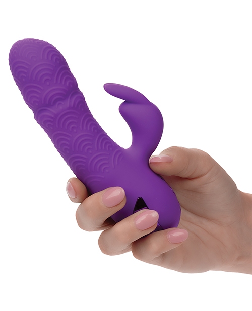 Shop California Dreaming Manhattan Beach Marvel Dual Stimulation Vibe - Purple
