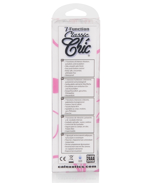 Order Classic Chic 4.25" - 7 Function Pink online