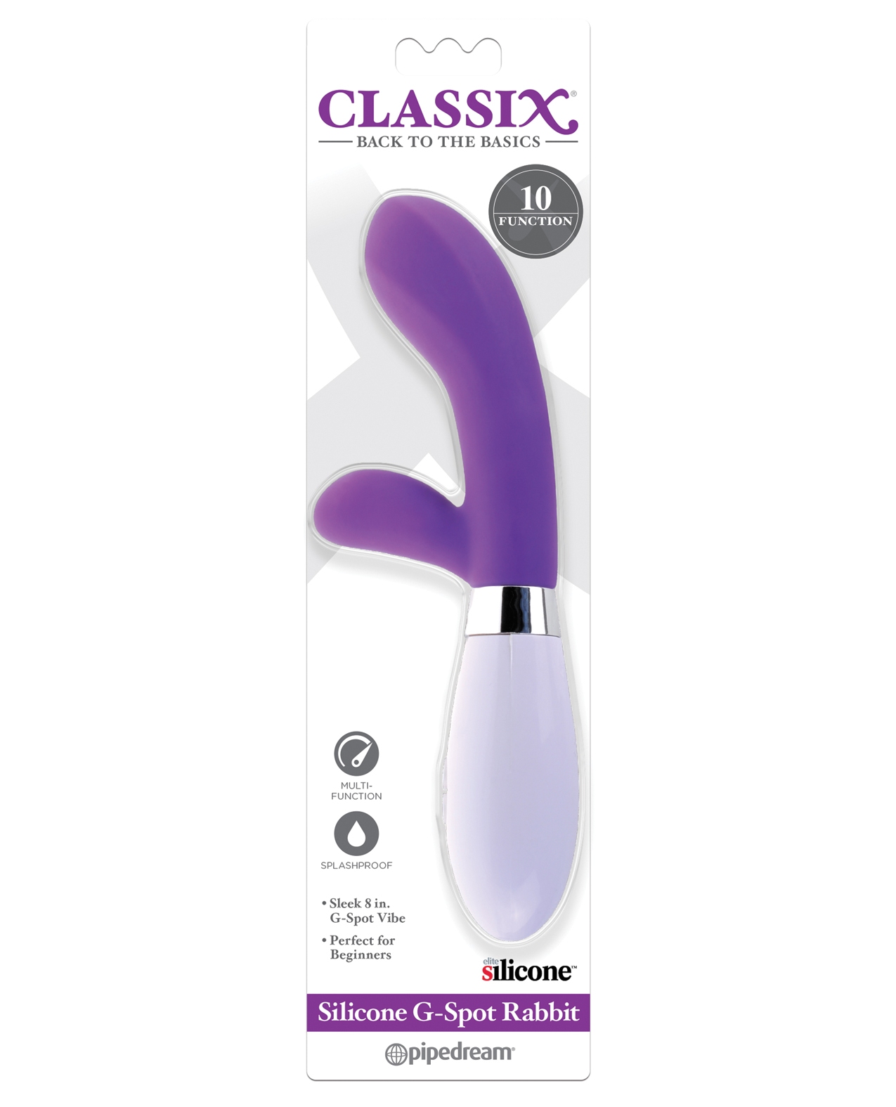 Shop Classix Silicone G-Spot Rabbit - Purple online