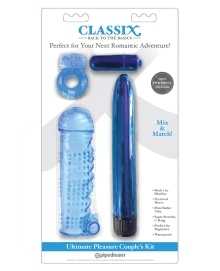 Shop Classix Ultimate Pleasure Couples Kit - Blue online