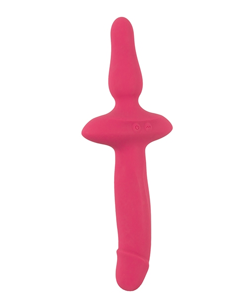 Order Couples Choice 2in1 Vaginal & Anal Vibrator - Pink online