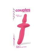 Shop Couples Choice 2in1 Vaginal & Anal Vibrator - Pink online