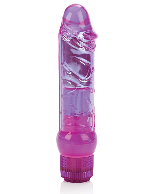 Crystalessence 6.5" Gyrating Penis - Purple for sale