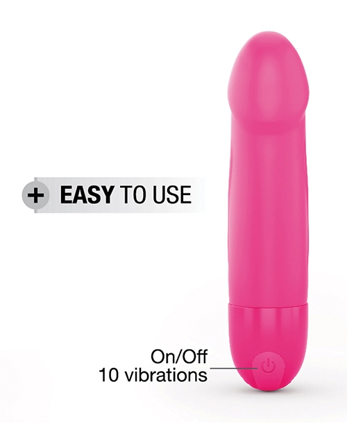 Dorcel Real Vibration S 6" Rechargeable Vibrator - Pink for sale
