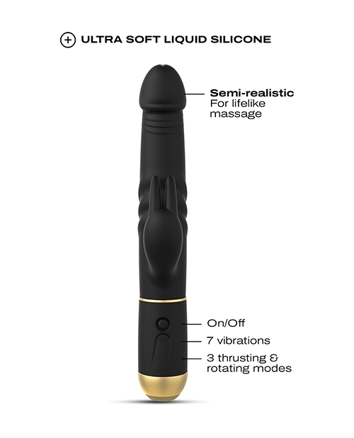 Buy Dorcel Thrusting & Spinning Furious Rabbit 2.0 - Black