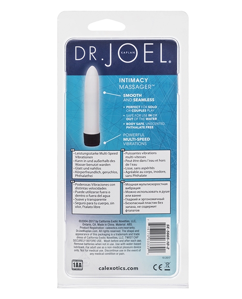 Order Dr. Joel Kaplan Intimacy Massager 4.5" - White online