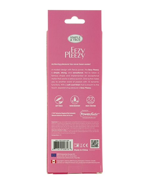 Order Easy Pleezy Vibrator - Pink online