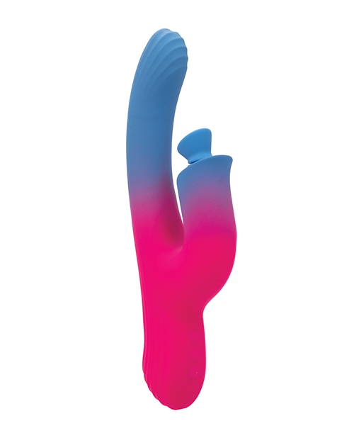 Order Elation Dual Stimulator w/Suction - Blue/Pink online