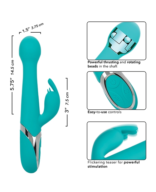Buy Enchanted Enchanted Oscillate Vibrator - Turquoise Blue