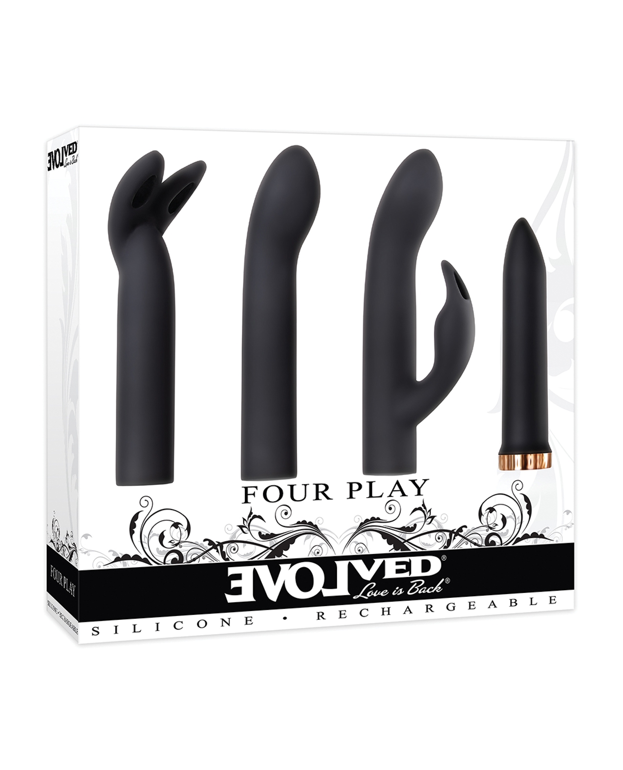 Shop Evolved Four Play Kit - Black/Rose Gold online