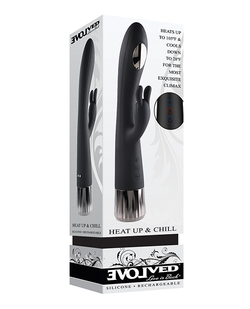 Shop Evolved Heat Up & Chill G-Spot Rabbit - Black online