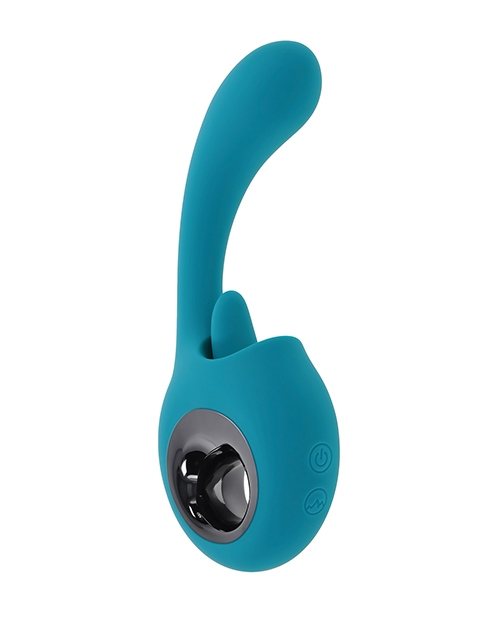 Order Evolved How Many Licks G-Spot Vibrator - Teal online
