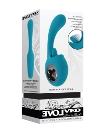 Shop Evolved How Many Licks G-Spot Vibrator - Teal online
