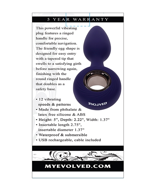 Shop Evolved My Precious Vibrating Plug