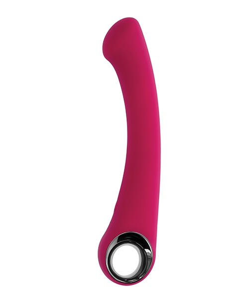 Evolved Pleasure Curve G-Spot Vibrator - Burgundy for sale