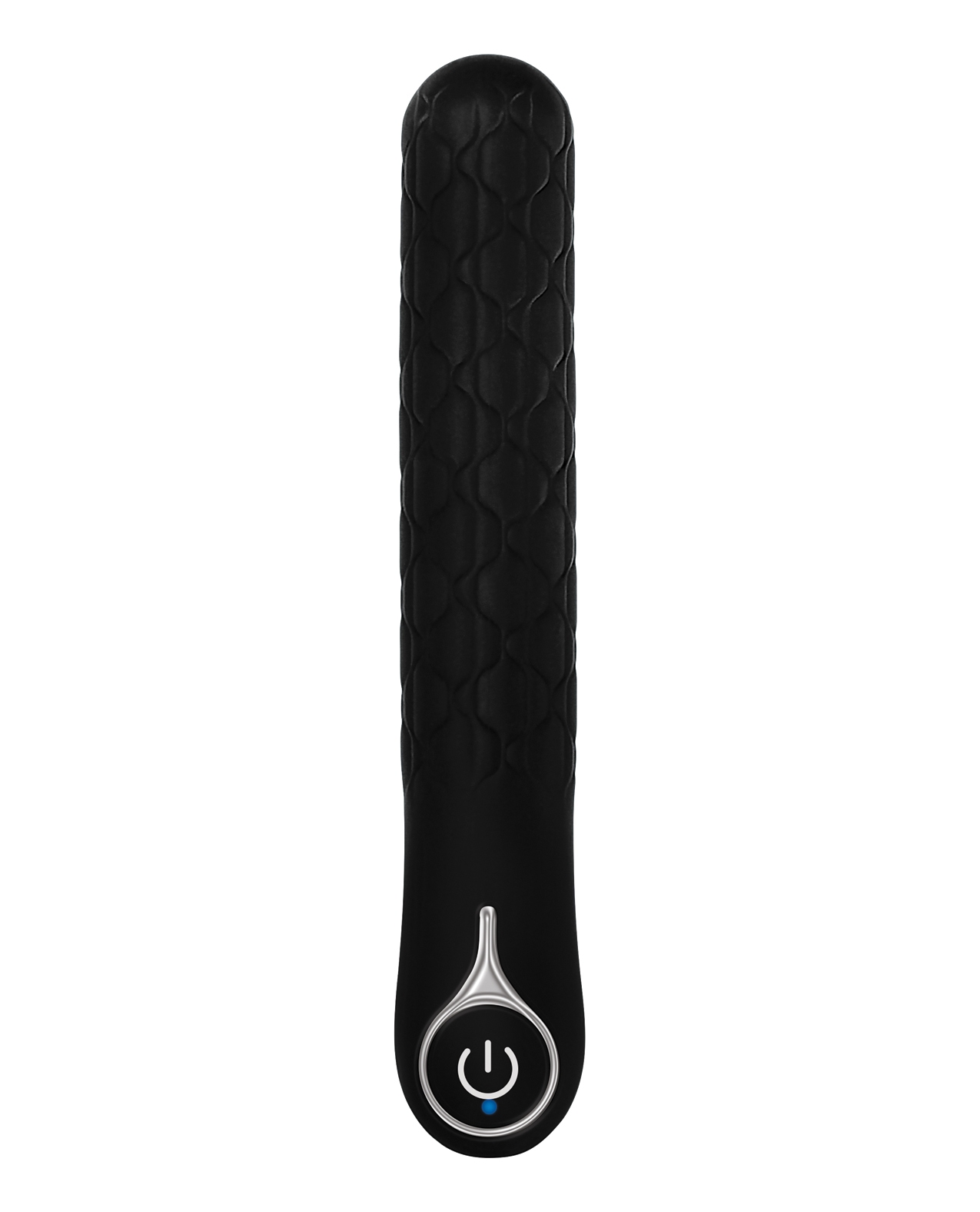 Evolved Quilted Love Rechargeable Vibrator - Black for sale